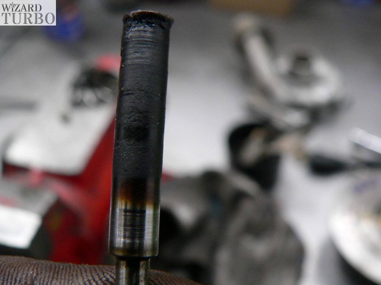 Égett turbinatengely Égett turbinatengely