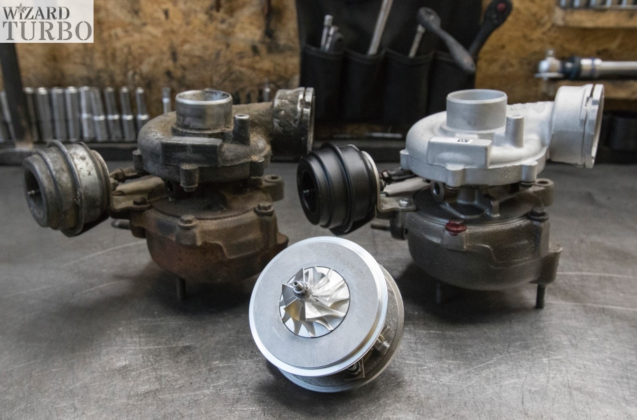 Turbó felújítás előtt - után Turbó felújítás előtt - után